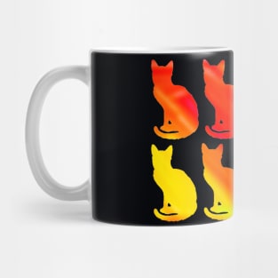 Fiery Kittens Mug